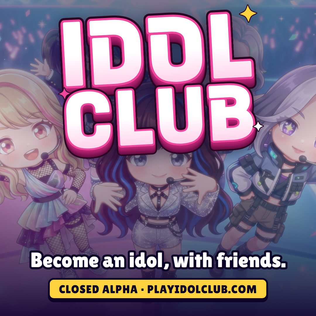IDOL CLUB – Become an idol, with friends. Closed alpha of the K-pop idol game for iOS and Android
